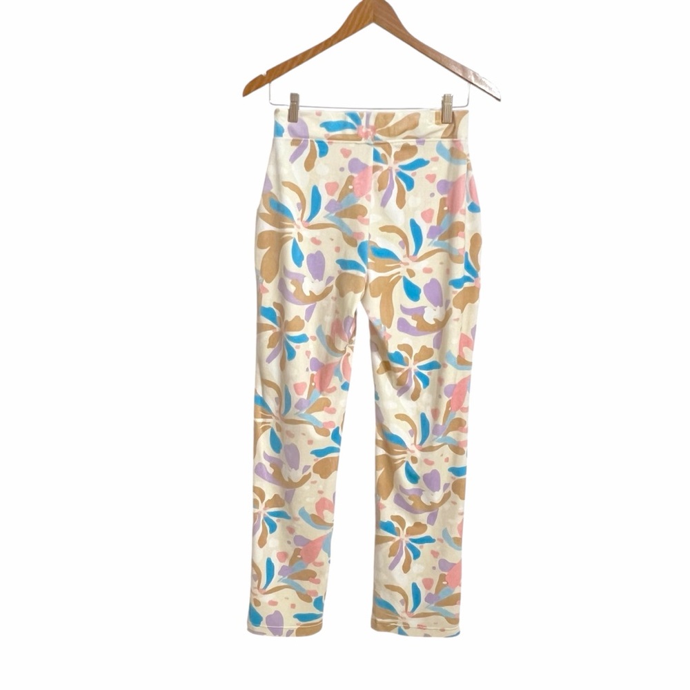 Juicy by Juicy Couture Velour Floral Lounge Pants Womens S Pull On Comfy Retro - Picture 4 of 8